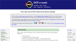 Desktop Screenshot of dcpomatic.com